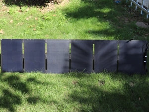 120W6折sunpower一体层压折叠包
